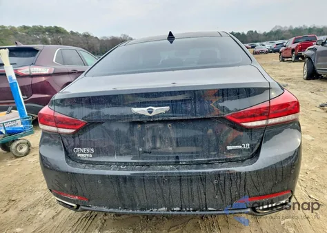 2016 Hyundai Genesis 3.8L из США, поврежденный, VIN KMHGN4JE8GU118202
